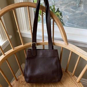 Coach leather bag
